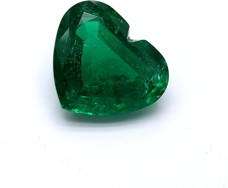 Certified Heart Emerald